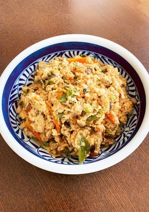 簡単炒り豆腐-レシピのメイン写真