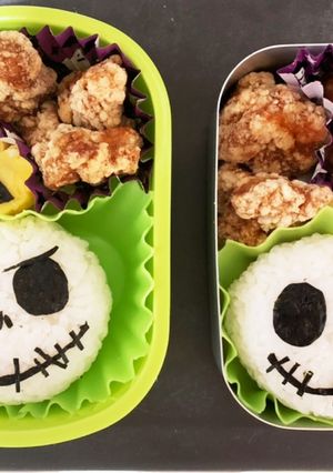 キャラ弁！ジャックスケルトン-レシピのメイン写真