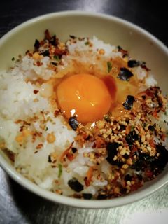 卵かけご飯の、ふりかけ掛け!-レシピのメイン写真