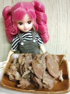 リカちゃん♡砂肝炒め(塩胡椒ごま油炒め)-レシピのメイン写真
