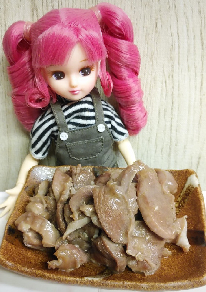 リカちゃん♡砂肝炒め(塩胡椒ごま油炒め)-レシピのメイン写真