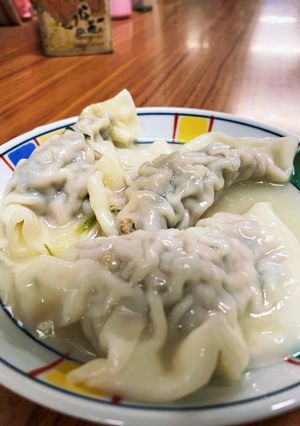 水餃子　（ノニラ、イヌビユ）雑草活用！-レシピのメイン写真