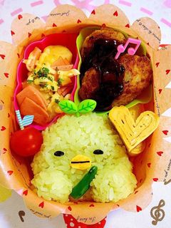 すみっコぐらし〝ぺんぎん?〟キャラ弁-レシピのメイン写真