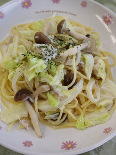 きのことキャベツのクリームパスタ-レシピのメイン写真