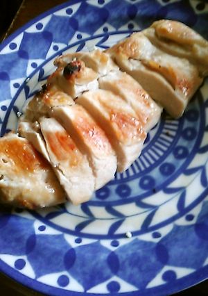 鶏むね肉の、グリル塩焼き。乾燥させないで-レシピのメイン写真