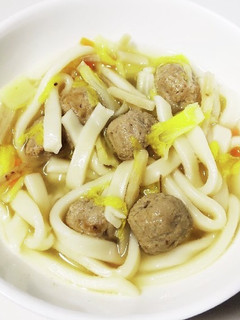 犬ご飯 三種の魚のつみれうどん-レシピのメイン写真
