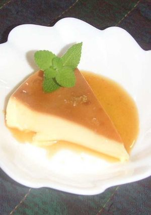 みんな大好き☆デカデカ焼きプリン-レシピのメイン写真