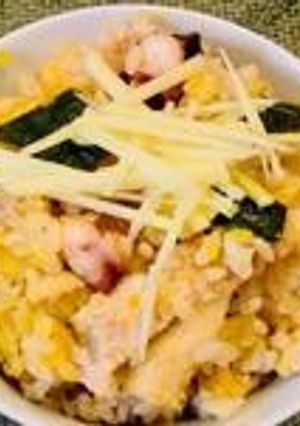 かぼちゃとたこの炊き込みご飯-レシピのメイン写真