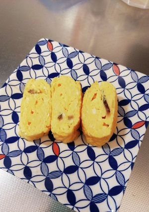 調味料いらず！誰でも簡単　だし巻き卵-レシピのメイン写真