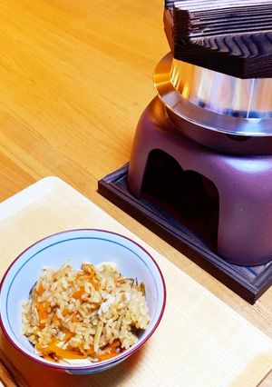 ひとり釜飯　炊き込みご飯-レシピのメイン写真