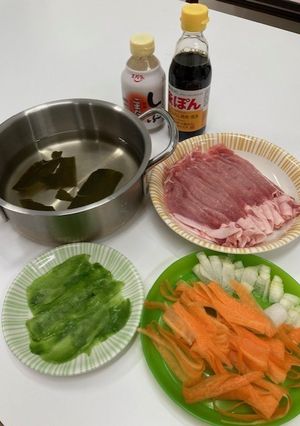 サボしゃぶ-レシピのメイン写真