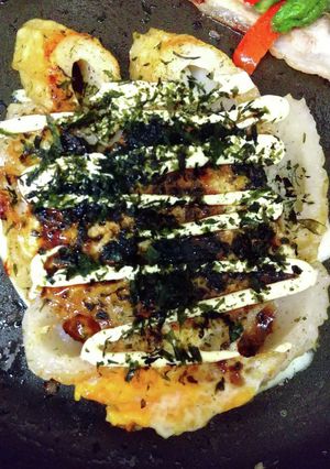 竹輪リング両面目玉焼き-レシピのメイン写真