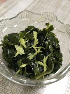 わかめのたたき-レシピのメイン写真