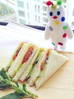 野菜チーズサンド-レシピのメイン写真