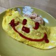 ハムのオムライス