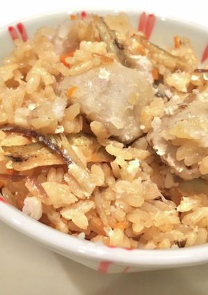 里芋の炊き込みご飯-レシピのメイン写真