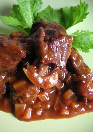 牛肉の赤ワイン煮♡-レシピのメイン写真