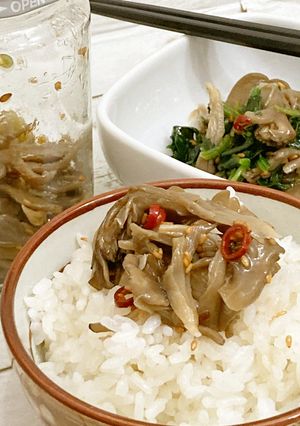ご飯が進む！雪国まいたけの万能オイル漬け-レシピのメイン写真