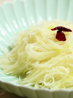 土豆絲*じゃがいものシャキシャキ炒め-レシピのメイン写真