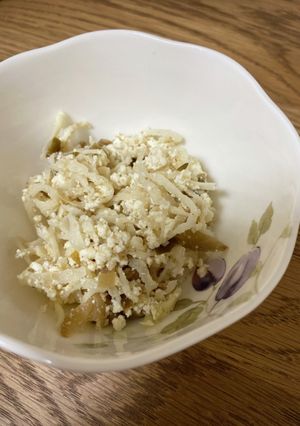 食感が楽しい搾菜と切り干し大根の副菜-レシピのメイン写真