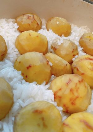 【簡単】甘さ引き立つ栗ご飯-レシピのメイン写真