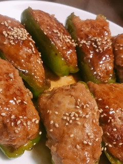 ≪和風≫◎ピーマンの肉詰め-レシピのメイン写真