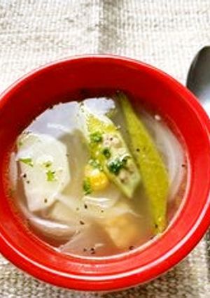 レクチンフリーひよこ豆テンペの和風ポトフ-レシピのメイン写真