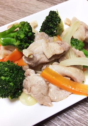 #豚バラ肉の中華風炒め-レシピのメイン写真