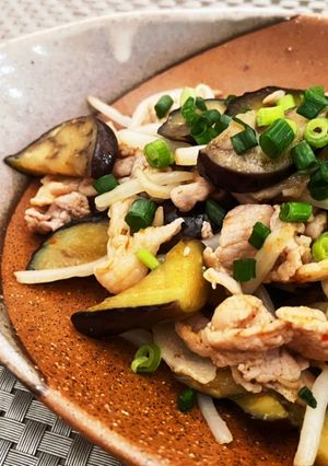 うま辛♡豚肉となすのピリ辛味噌炒め-レシピのメイン写真