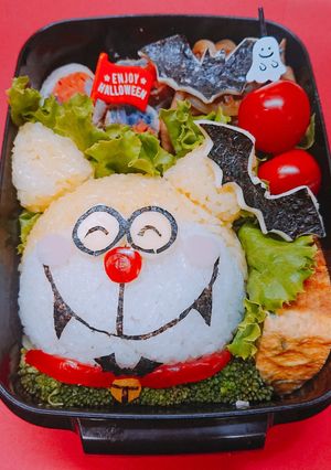 ドラえもん バンパイア キャラ弁-レシピのメイン写真