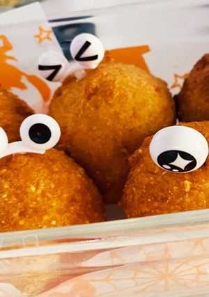 ハロウィン♪モンスターズアメリカンドッグ-レシピのメイン写真