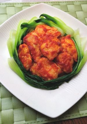 中華に味変・簡単♪鶏胸肉のピカタ-レシピのメイン写真