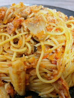 木こりパスタ きのことトマトのパスタ-レシピのメイン写真