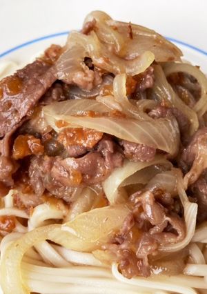 牛肉ぶっかけうどん-レシピのメイン写真