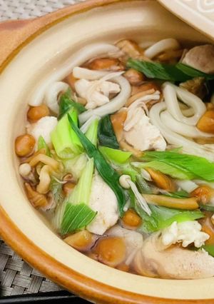あったまる♡キノコの煮込みうどん-レシピのメイン写真