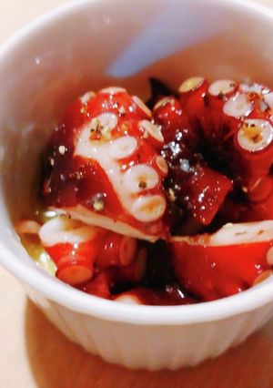 おうちのフレンチ★タコカルパッチョ★-レシピのメイン写真