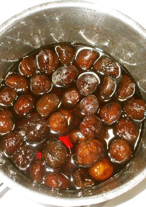 栗の甘露煮♪簡単甘栗で-レシピのメイン写真