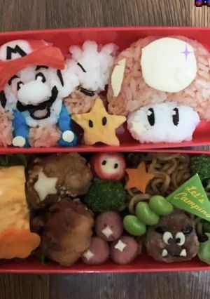 マリオキャラ弁-レシピのメイン写真