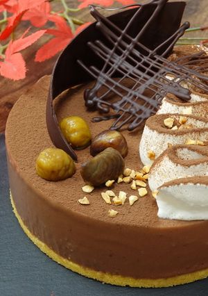 マロンケーキ-レシピのメイン写真