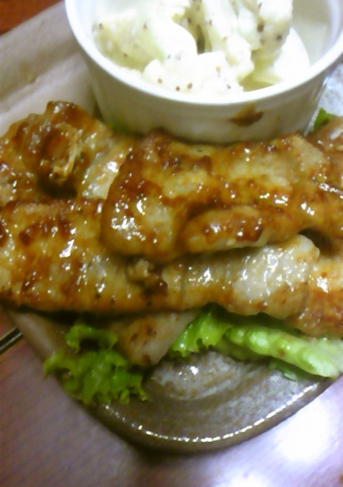 簡単豚の照り焼き♪-レシピのメイン写真