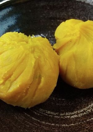 かぼちゃの茶巾-レシピのメイン写真