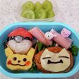 ピカチュウ卵焼き カビゴンハンバーグ