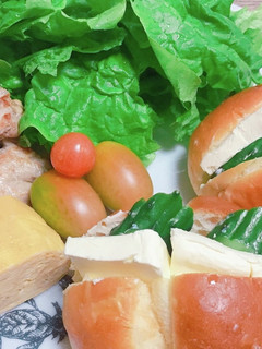 ぬか漬けクリームチーズチキンサンド-レシピのメイン写真