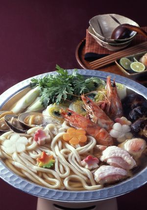 【大阪うどんすき鍋つゆ】本格うどんすき鍋-レシピのメイン写真