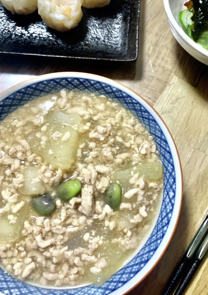 冬瓜と豚ひき肉のとろとろ煮-レシピのメイン写真