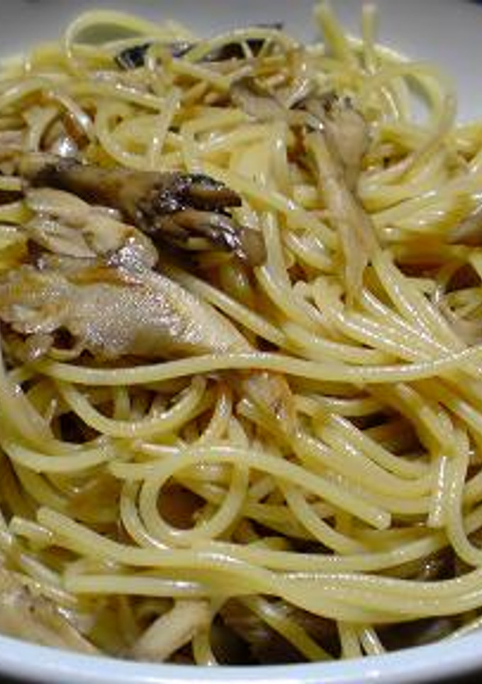 簡単　キノコの和風パスタ（梅風味）-レシピのメイン写真