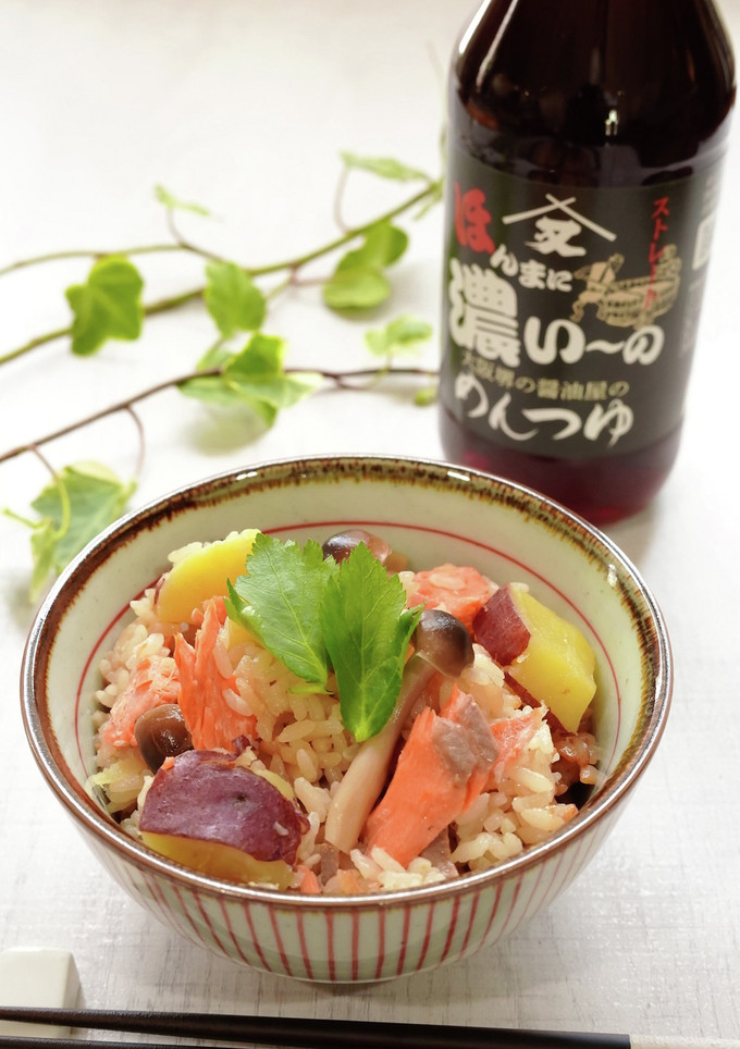 鮭ときのこの炊き込みご飯-レシピのメイン写真