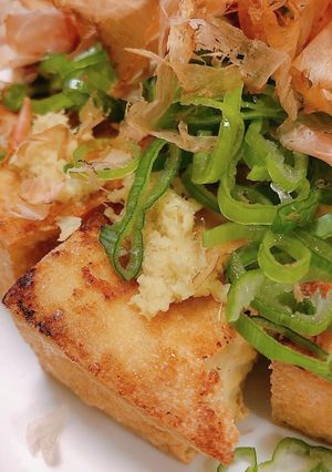 簡単！和風、厚揚げオーブン焼き！-レシピのメイン写真