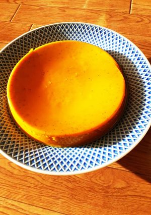 簡単 南瓜の煮物で濃厚南瓜プリン-レシピのメイン写真
