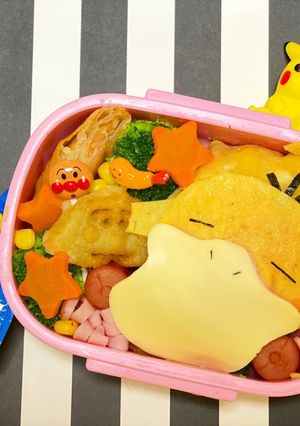 ポケモンキャラ弁　コダック-レシピのメイン写真